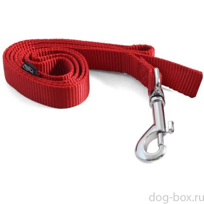 Поводок красный из нейлона, 2*120 см (HL09M)-0