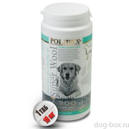 Витаминный комплекс Super Wool plus для собак (для кожи и шерсти)-0