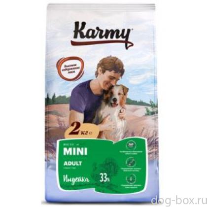 Сухой корм для взрослых собак мелких пород старше 1 года с индейкой 73255 -0