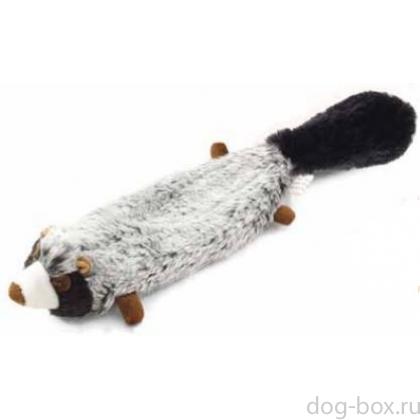 Игрушка плюшевая Енот с двумя пищалками (D9016)-0