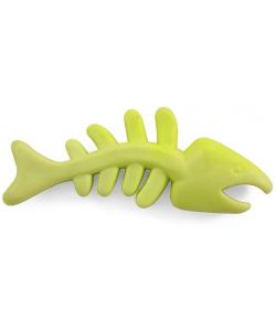 Игрушка для собак из ц/литой резины. "Скелет рыбы" 13 см (BW0095)