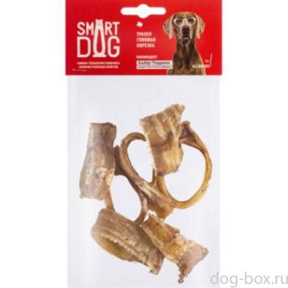 Лакомство для собак Трахея говяжья нарезка -0