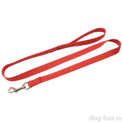 Поводок Сити красный 10мм*120см -0