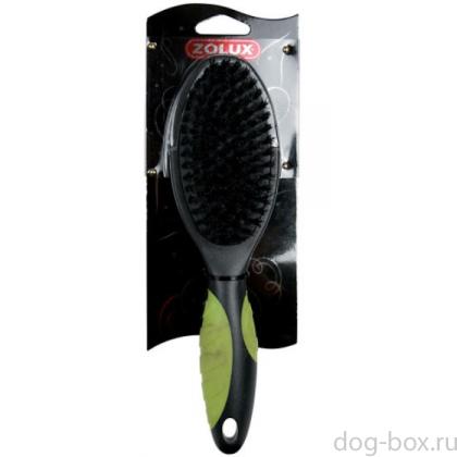 Щетка мягкая с нейлоновой щетиной большая, L, 23*6 см-0