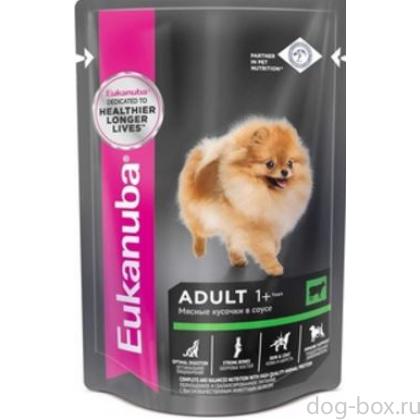 Паучи для собак с говядиной в соусе-0