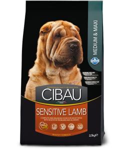 Farmina CIBAU Sensitive Lamb Medium & Maxi для собак средних и крупных пород с чувствительным пищеварением, ягненок  