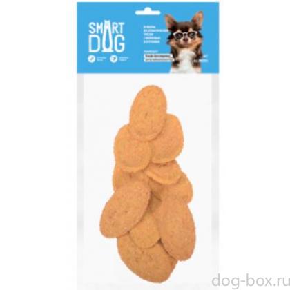 Лакомство для собак Крекеры из атлантической трески с морковью и отрубями-0