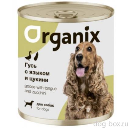 Консервы для собак Рагу из гуся с языком и цуккини-0