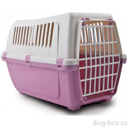Переноска для животных с пластиковой дверцей VISION PLASTIC 50 (48*32*33см)-0