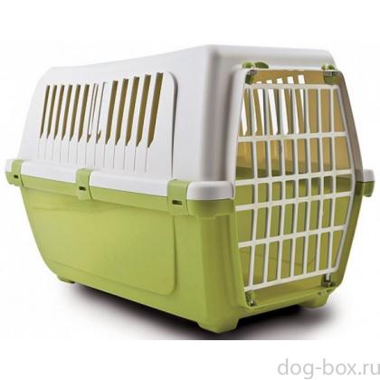 Переноска для животных с пластиковой дверцей VISION PLASTIC 55 (54*36*37см)-0