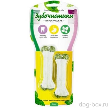 "Зубочистики" Косточки жевательные средние 2шт.-0