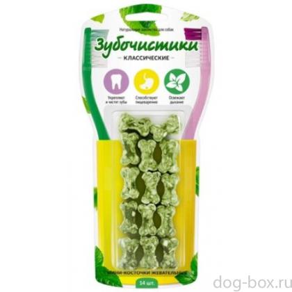 "Зубочистики" Мини-косточки жевательные 14шт.-0