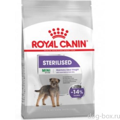 Для стерилизованных собак малых пород, Mini Sterilised-0