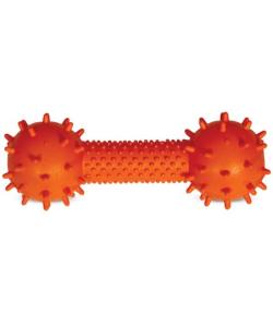 Игрушка для собак из ц/литой резины. Гантель "Мина" 14,5 см (B-3-125)