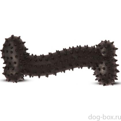 Игрушка для собак из ц/литой резины. Кость шипованная 11 см (BW081)-0