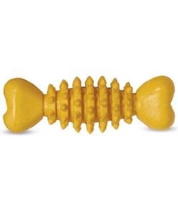 Игрушка для собак из ц/литой резины. Кость с шипами 12 см (A-15-95)