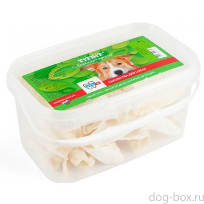 Лакомство для собак. Ухо баранье - банка 3.3 л-0