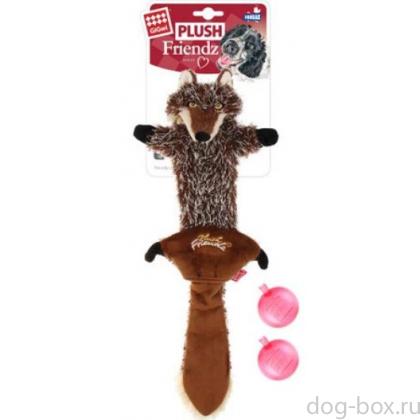 Игрушка для собак Волк с пищалками 37 ссм (75325)-0