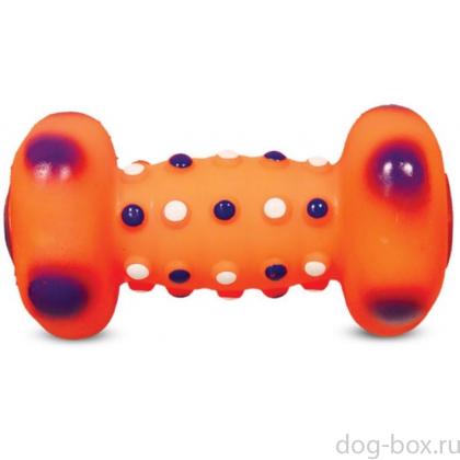 Гантель "говорящая" с пупырышками 16 см, винил (726002)-0