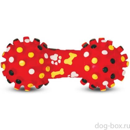 Гантель "Мина" с лапками и косточками 16,5 см, винил (712005)-0