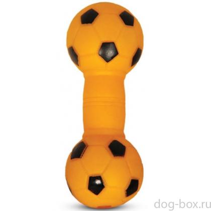 Гантель футбольная 13 см, винил (76513)-0