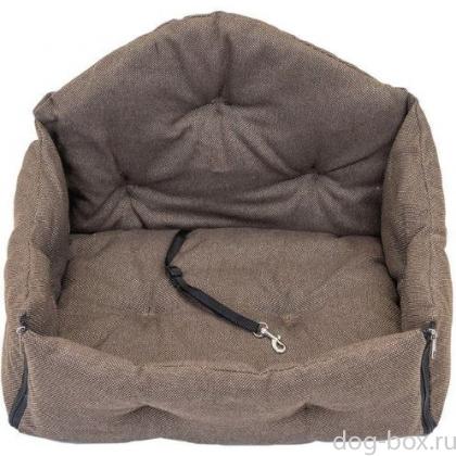 Автогамак одноместный складной, коричневый 35*46*31см.-0