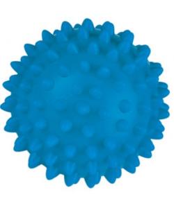 Игрушка для собак "Мяч для массажа", голубой, 5,5см