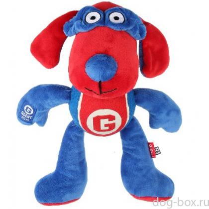 Игрушки для собак Собака с теннисным мячом и пищалкой, 28см (75465)-0