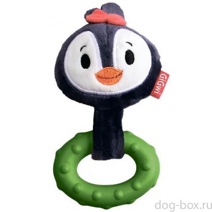 Игрушки для щенков Пингвин с пищалкой, 15см (75517)-0