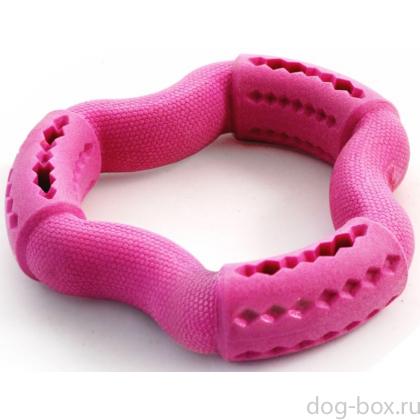 Игрушка для собак из термопласт. резины "Гексагон" (серия Aroma), 12,3 см-0