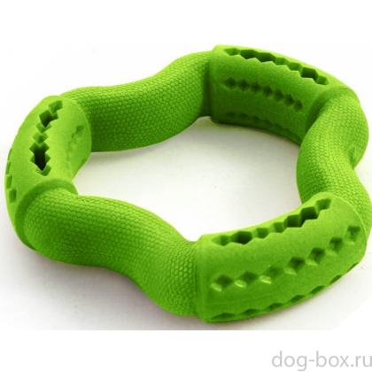 Игрушка для собак из термопласт. резины "Гексагон" (серия Aroma), 14,9 см-0