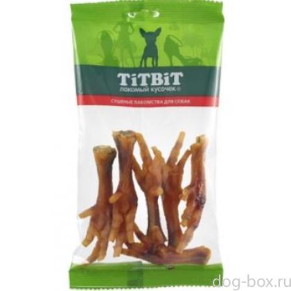 Лакомство для собак Лапки куриные вяленые - мягкая упаковка-0