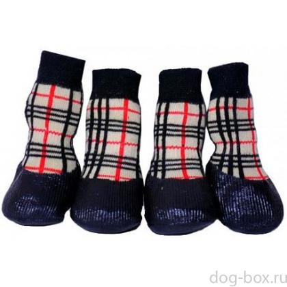 Носки для собак с латексным покрытием XS-0