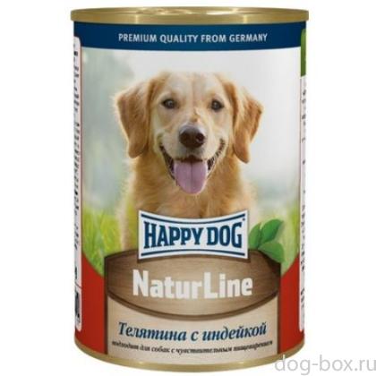 Консервы для собак Телятина с индейкой-0