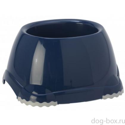 Миска высокая нескользящая для Кокер-спаниелей, 650мл, черничный-0