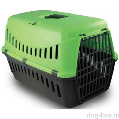 Переноска для животных с пластиковой дверцей GIPSY PLASTIC DOOR,  58*38*38см-0