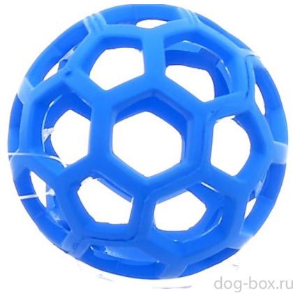 Ажурный резиновый мяч малый, 9 см-0