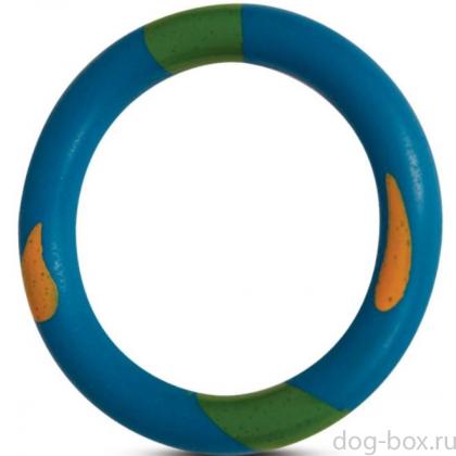 Игрушка для собак из ц/литой резины. Кольцо пятнистое 14,5 см (BW210)-0