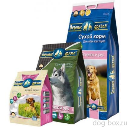 Сухой корм для взрослых собак всех пород Ягненок и рис-0