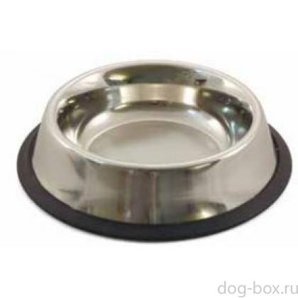 Миска металлическая на резинке (1502)-0