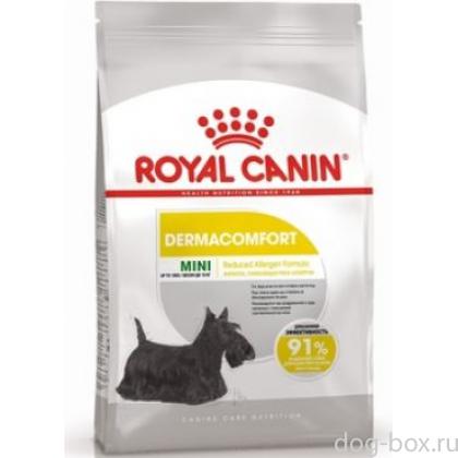 Для собак малых пород склонных к раздражению кожи и зуду Mini Derma Comfort-0