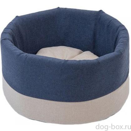 Лежак круглый "Navy" бежевый 38*38*21 см -0