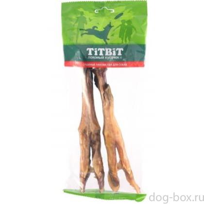 Лакомство для собак Ноги бараньи вяленые 2 - мягкая упаковка-0