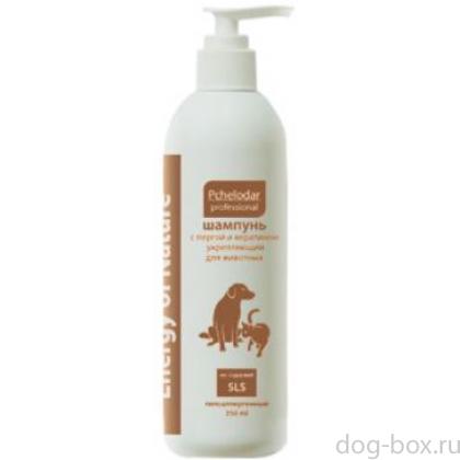  "ENERGY of  NATURE"  Шампунь укрепляющий с пергой и кератином (период линьки)-0