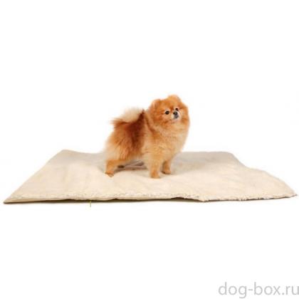 Лежак САМОГРЕЮЩИЙ иск.овчина, 120*71 см (TB-18)-0