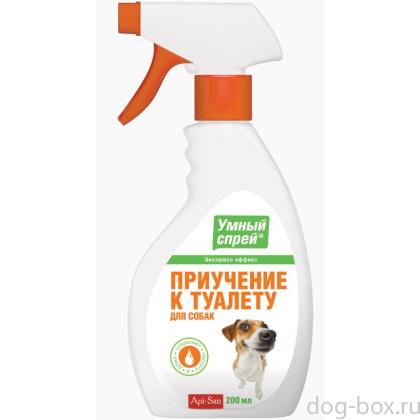 Умный Спрей приучение к туалету для собак-0