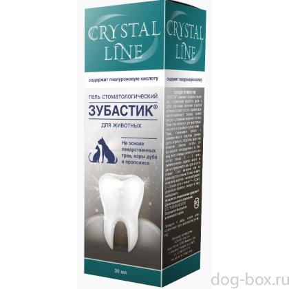 Зубастик гель для чистки зубов Crystal line-0