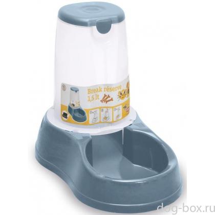 Автокормушка Break Reserve, синяя 1,5л-0