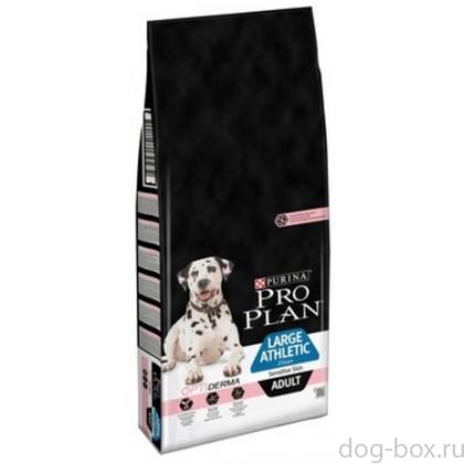 Для собак крупных пород Атлетического телосложения с чувствительной кожей с лососем-0