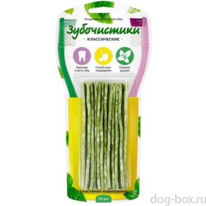 "Зубочистики" Пластинки жевательные 12шт.-0